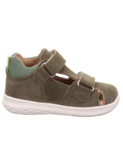 Leder-Halbsandalen 