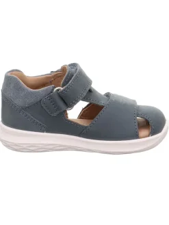 Leder-Halbsandalen 