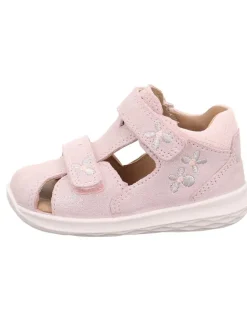 Leder-Halbsandalen "Bumblebee" in Rosa>superfit Hot