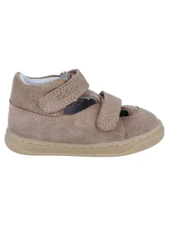 Leder-Halbsandalen "Dash" in Beige>Richter Shoes Hot