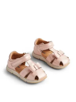 Wheat Sandalen|Sandalen·Halbsandalen^Leder-Halbsandalen "Donna" in Rosa