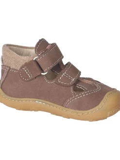 Leder-Halbsandalen 