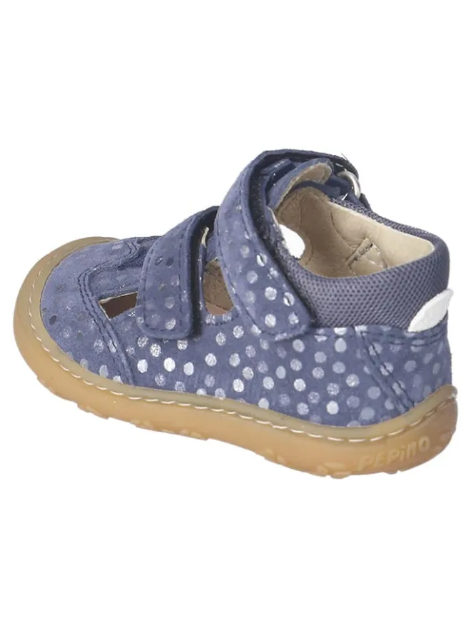 Leder-Halbsandalen "Ebi" in Blau>PEPINO Outlet