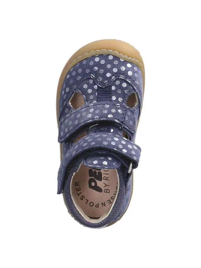 Leder-Halbsandalen "Ebi" in Blau>PEPINO Outlet