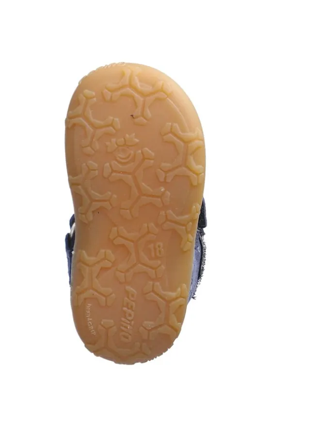 Leder-Halbsandalen "Ebi" in Blau>PEPINO Outlet