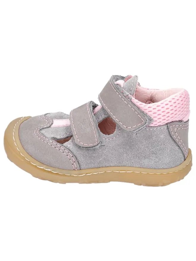 PEPINO Sandalen^Leder-Halbsandalen "Ebi" in Grau