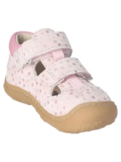Leder-Halbsandalen 