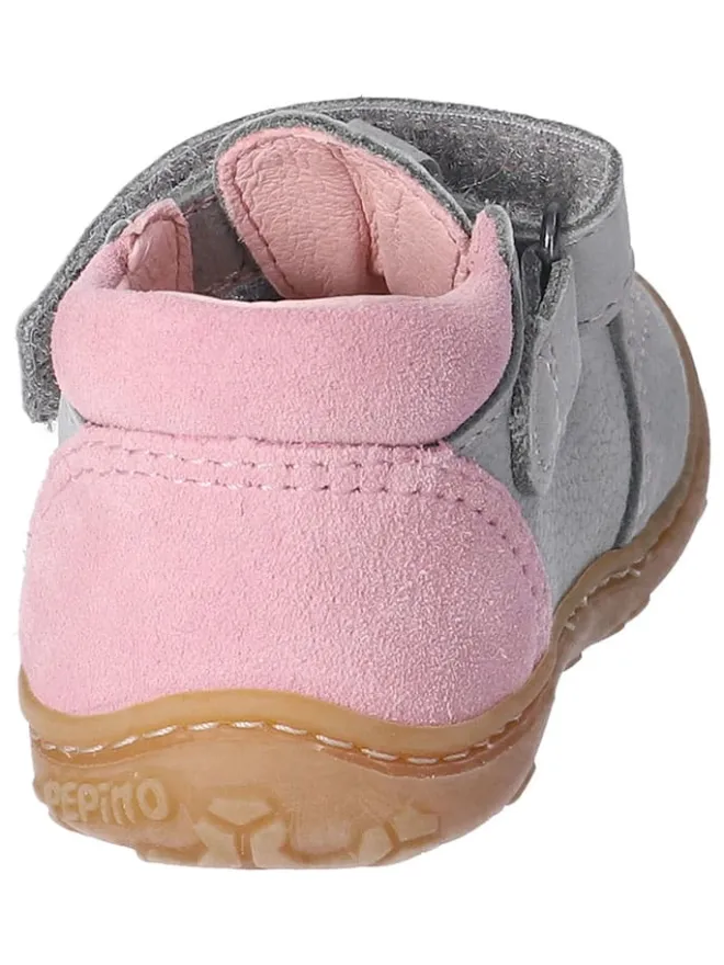 Leder-Halbsandalen "Eni" in Rosa/ Grau>PEPINO Clearance