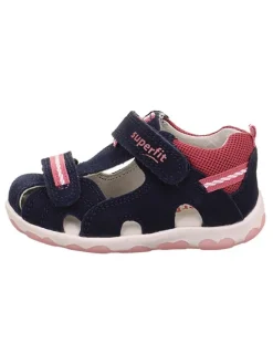 Leder-Halbsandalen "Fanni" in Dunkelblau>superfit Sale