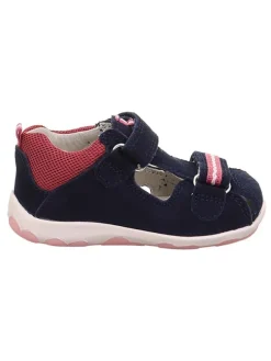 Leder-Halbsandalen "Fanni" in Dunkelblau>superfit Sale
