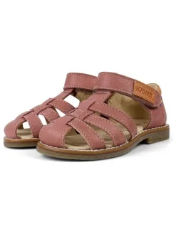 Leder-Halbsandalen 