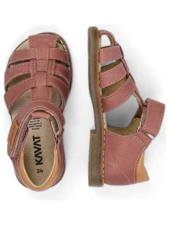 Leder-Halbsandalen 