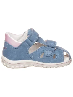 Primigi Sandalen^Leder-Halbsandalen in Blau/ Rosa