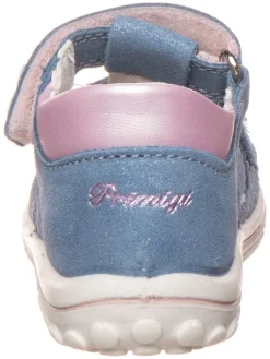 Primigi Sandalen^Leder-Halbsandalen in Blau/ Rosa