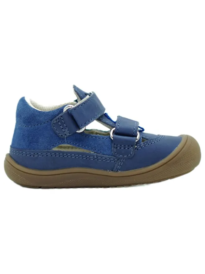 lamino Sandalen^Leder-Halbsandalen in Blau