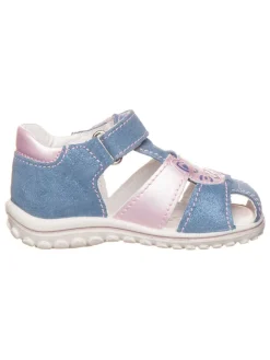 Primigi Sandalen^Leder-Halbsandalen in Blau/ Rosa
