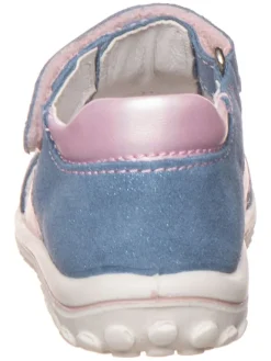 Primigi Sandalen^Leder-Halbsandalen in Blau/ Rosa