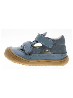 lamino Sandalen·Halbsandalen|Sandalen^Leder-Halbsandalen in Blaugrau