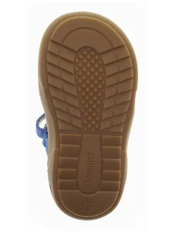 Leder-Halbsandalen in Blau><noscript><img width=