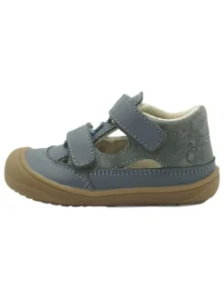 Leder-Halbsandalen in Blau>lamino Best
