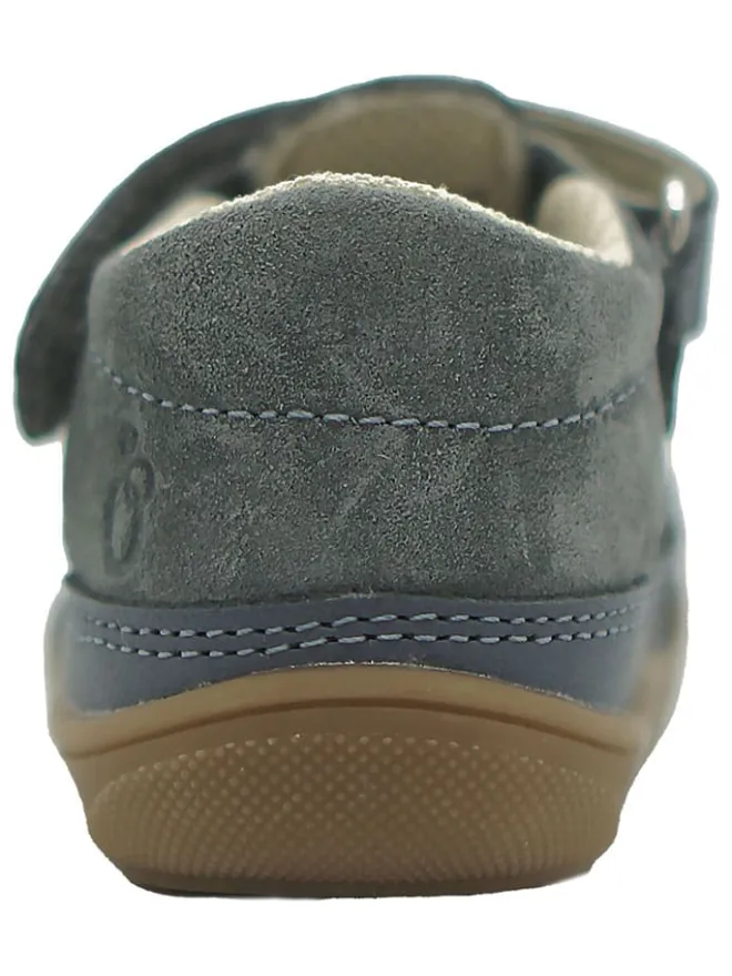Leder-Halbsandalen in Blau>lamino Best