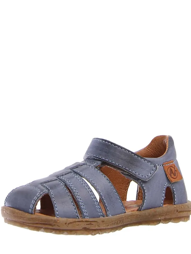 Leder-Halbsandalen in Blau>Naturino Online