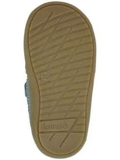 Leder-Halbsandalen in Blau><noscript><img width=