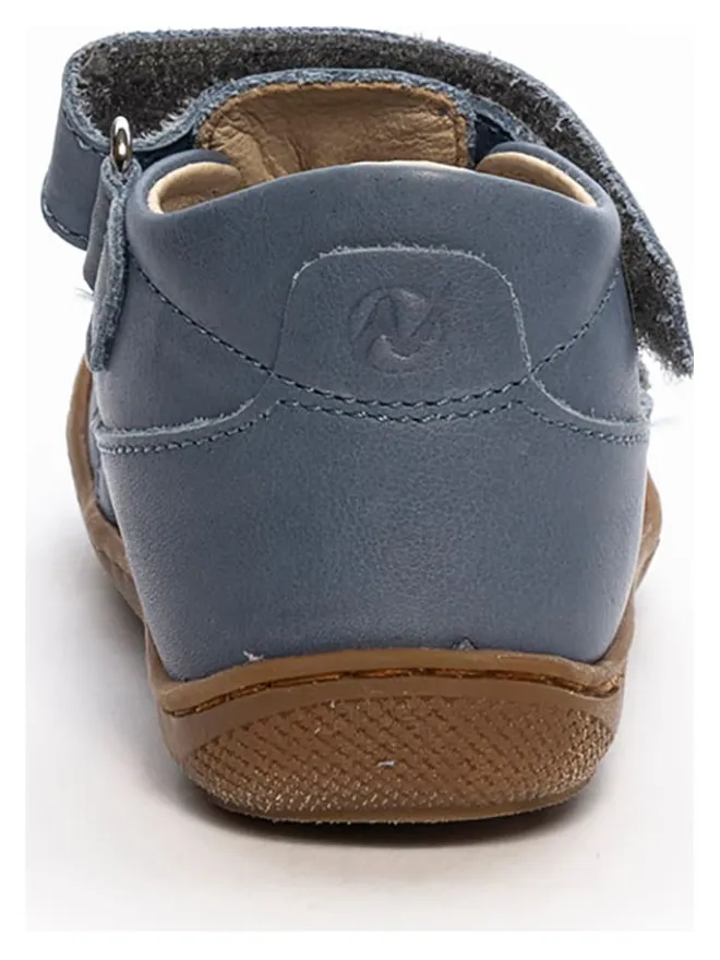Naturino Sandalen^Leder-Halbsandalen in Blau
