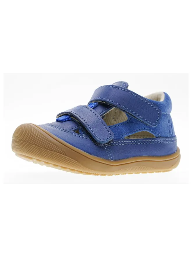 lamino Sandalen·Halbsandalen|Sandalen^Leder-Halbsandalen in Blau