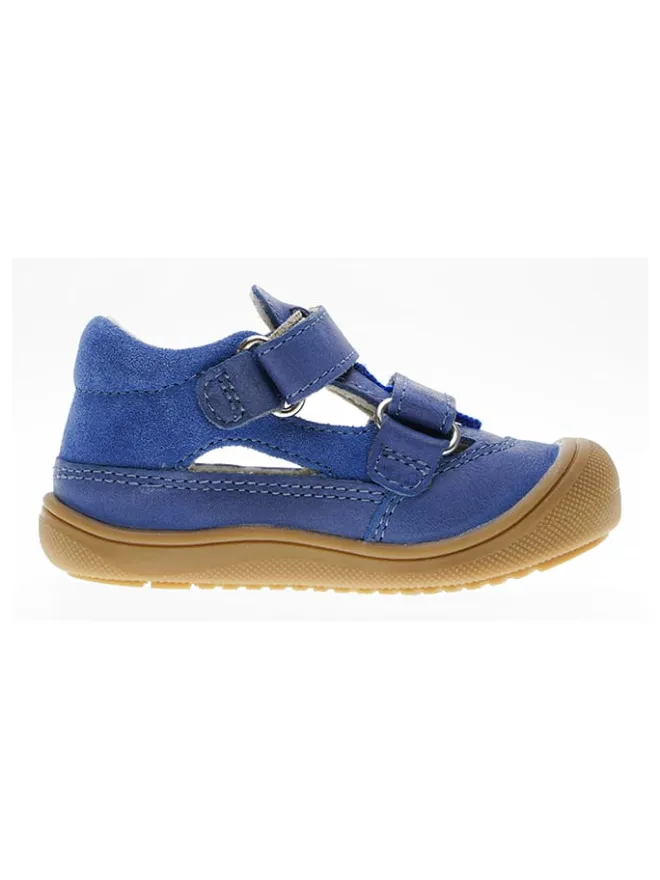 lamino Sandalen·Halbsandalen|Sandalen^Leder-Halbsandalen in Blau