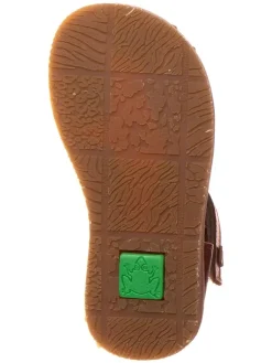 El Naturalista Sandalen^Leder-Halbsandalen in Braun