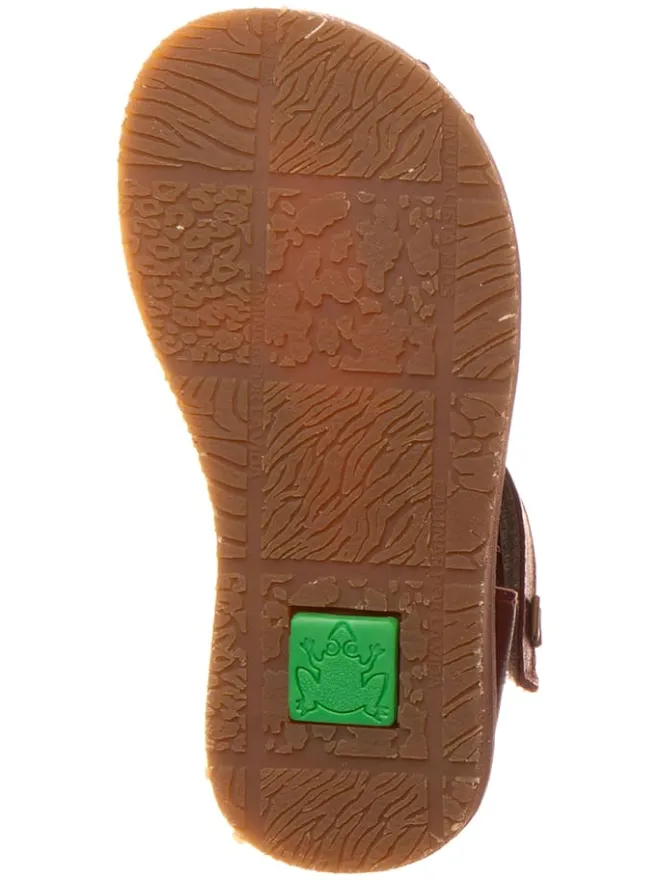 El Naturalista Sandalen^Leder-Halbsandalen in Braun