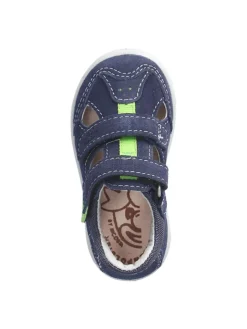 PEPINO Sandalen|Sandalen·Halbsandalen^Leder-Halbsandalen in Dunkelblau