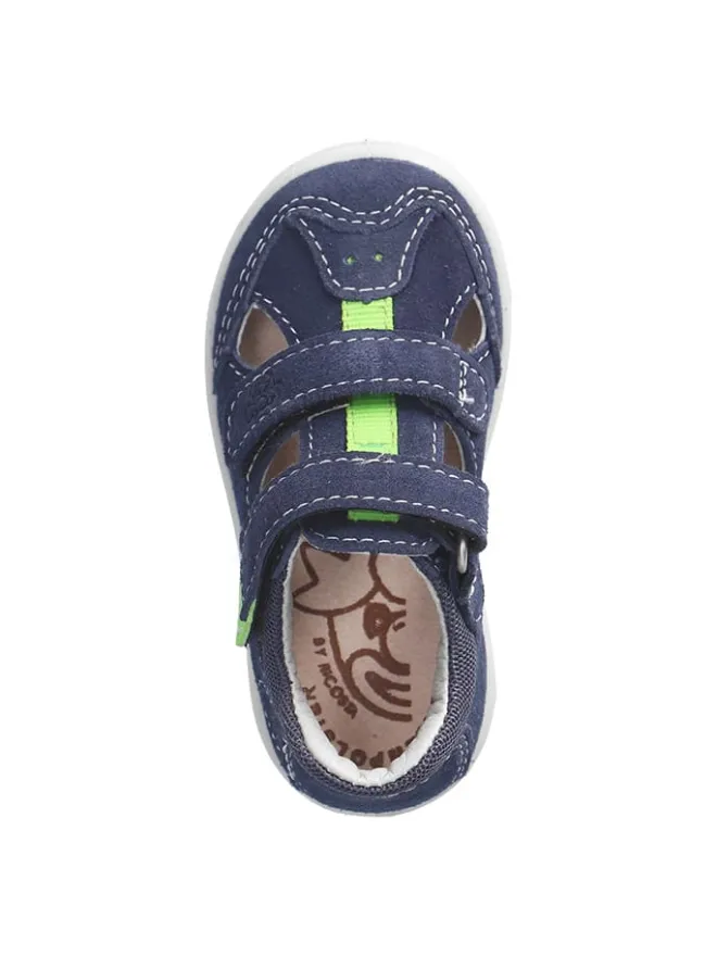 PEPINO Sandalen|Sandalen·Halbsandalen^Leder-Halbsandalen in Dunkelblau