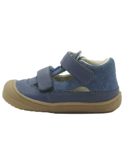 lamino Sandalen|Sandalen·Halbsandalen^Leder-Halbsandalen in Dunkelblau