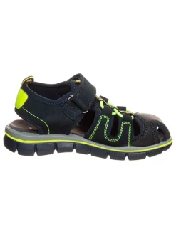 lamino Sandalen·Halbsandalen^Leder-Halbsandalen in Dunkelblau