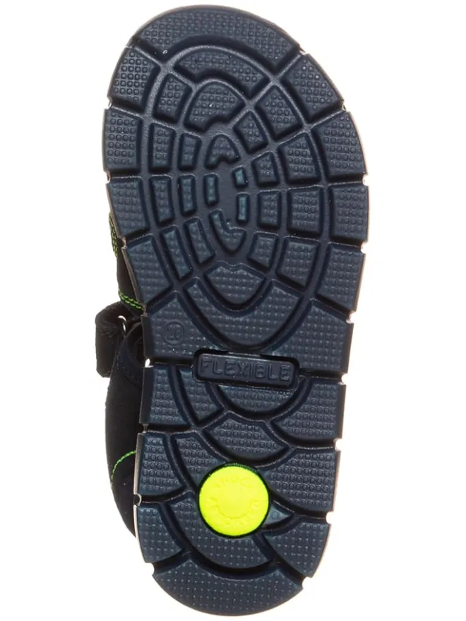 lamino Sandalen·Halbsandalen^Leder-Halbsandalen in Dunkelblau
