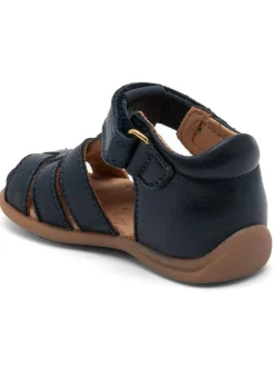 bisgaard Sandalen|Sandalen·Halbsandalen^Leder-Halbsandalen in Dunkelblau