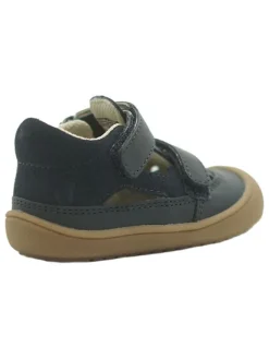 lamino Sandalen|Sandalen·Halbsandalen^Leder-Halbsandalen in Dunkelblau
