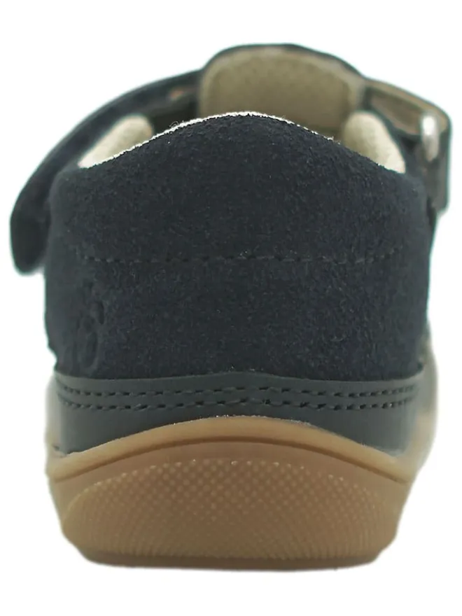 lamino Sandalen|Sandalen·Halbsandalen^Leder-Halbsandalen in Dunkelblau