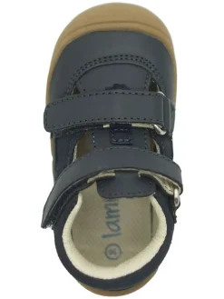 lamino Sandalen|Sandalen·Halbsandalen^Leder-Halbsandalen in Dunkelblau