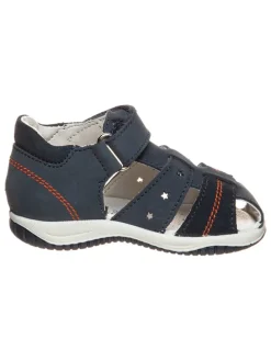 lamino Sandalen^Leder-Halbsandalen in Dunkelblau