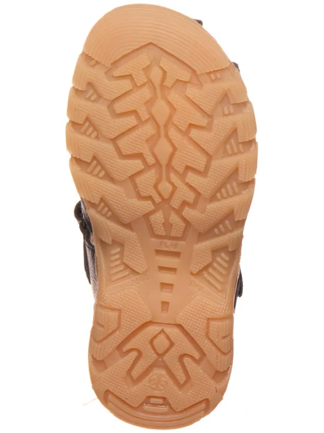 POM POM Sandalen·Halbsandalen^Leder-Halbsandalen in Dunkelblau