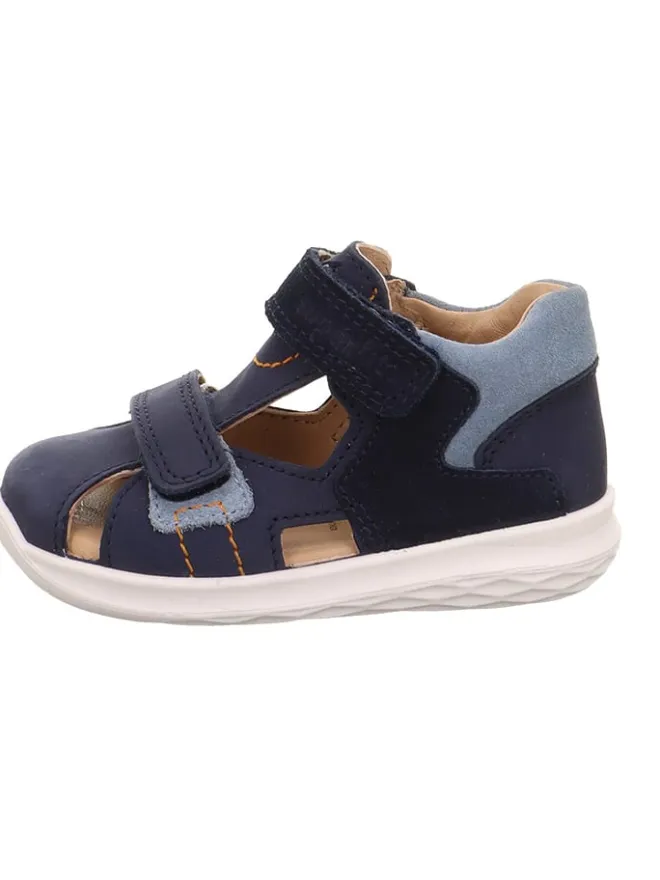 superfit Sandalen^Leder-Halbsandalen in Dunkelblau