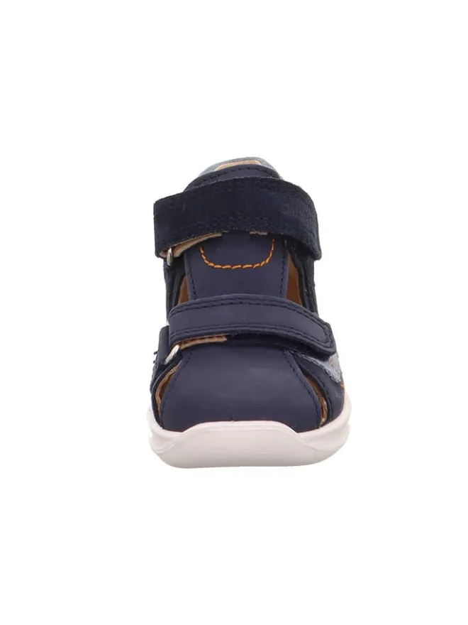 superfit Sandalen^Leder-Halbsandalen in Dunkelblau