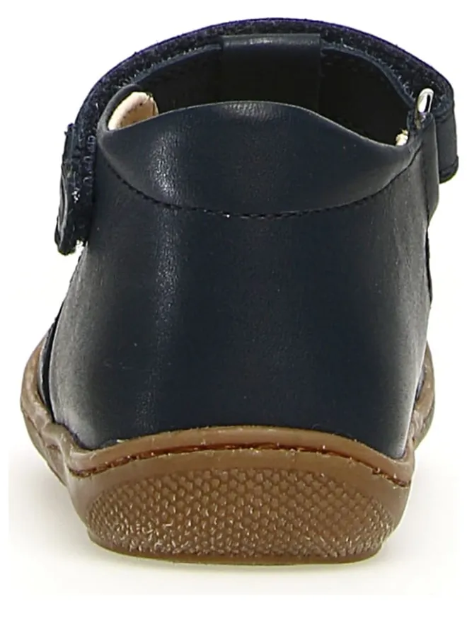 Naturino Sandalen^Leder-Halbsandalen in Dunkelblau