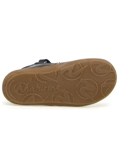 Naturino Sandalen^Leder-Halbsandalen in Dunkelblau