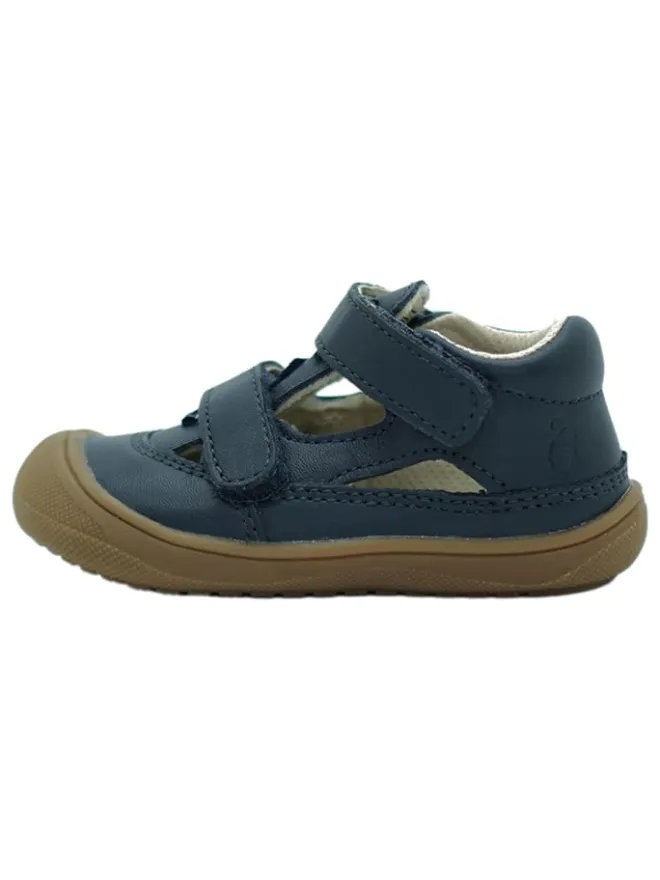 lamino Sandalen^Leder-Halbsandalen in Dunkelblau