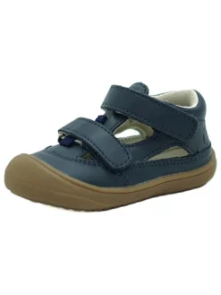 lamino Sandalen^Leder-Halbsandalen in Dunkelblau