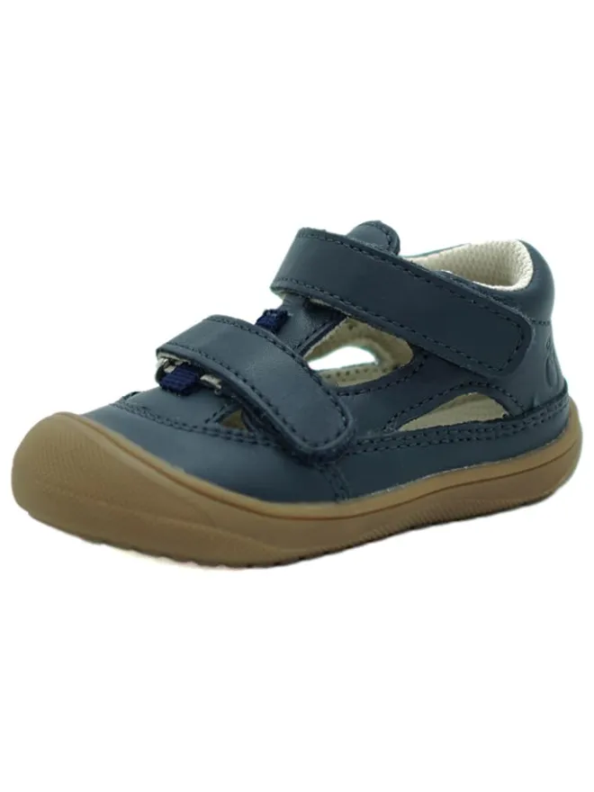 lamino Sandalen^Leder-Halbsandalen in Dunkelblau